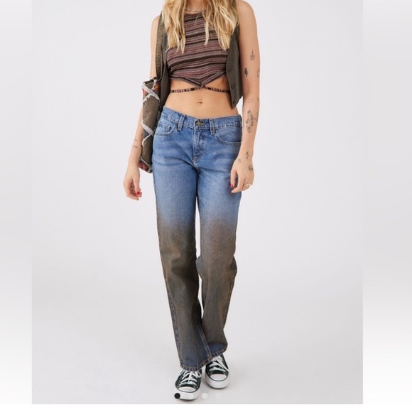 low rise cowgirl jeans - UO - Picture 1 of 4
